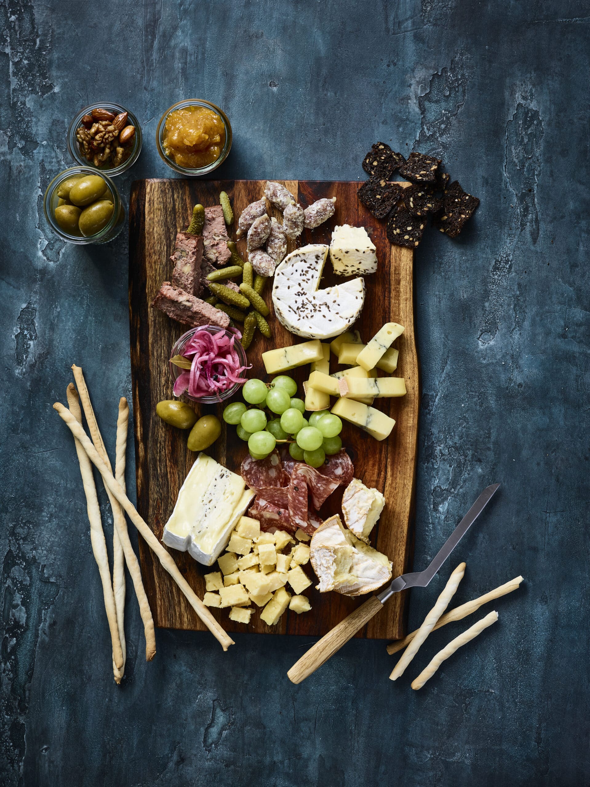 Træfad & glas skåle - Depositum 200,-