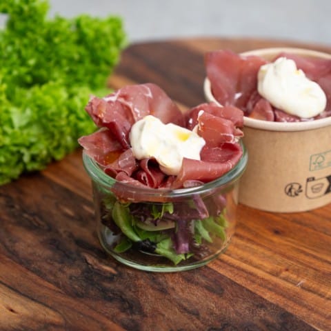 Cappacio af Black Angus oksefilet med trøffelmayo og olivenolie